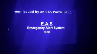 Emergency Alert System - Test on Dish Network 1/4/23  2:58 AM