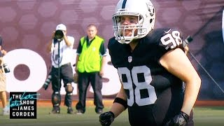 James heads to oakland for a field goal kicking lesson and tailgates
with the raider nation before taking attempting goal. subscribe to...