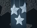 Rustic Crochet Star Ornaments | Cozy Handmade Christmas Decor