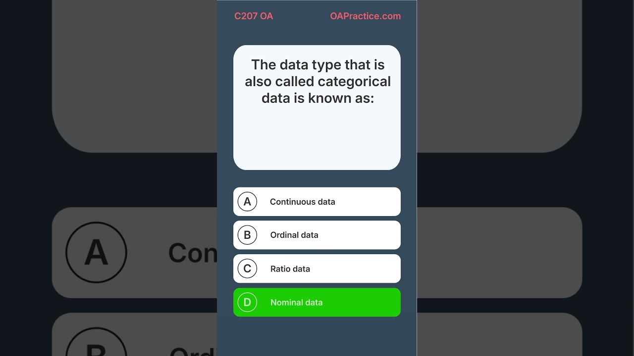 90% Get This Wrong! 🤯 Try This WGU C207 OA Question!