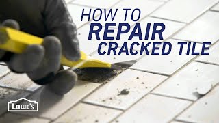 How To Repair a Cracked Tile
