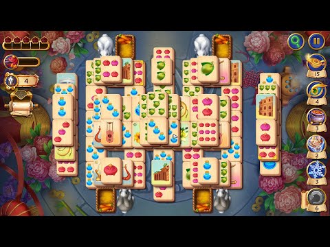 Emperor of Mahjong Tile Matcher Restore a city MYSTERY TEMPLE 1