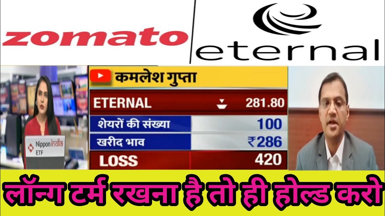 Eternal share latest news | zomato share latest news | eternal share q3 result | eternal share price