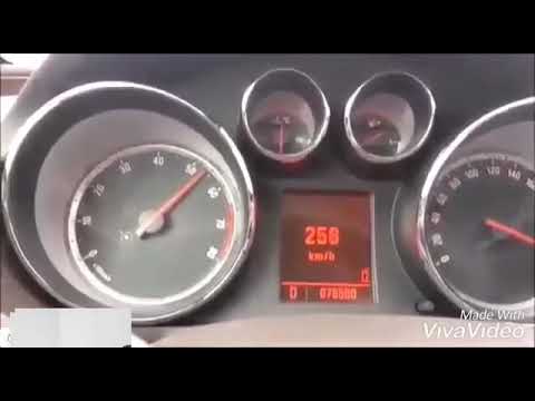 Opel astra 1.4T 140hp hız testi (ibreyi kapattık)