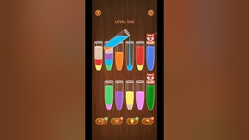Sort Em All - Water Puzzle Level 506