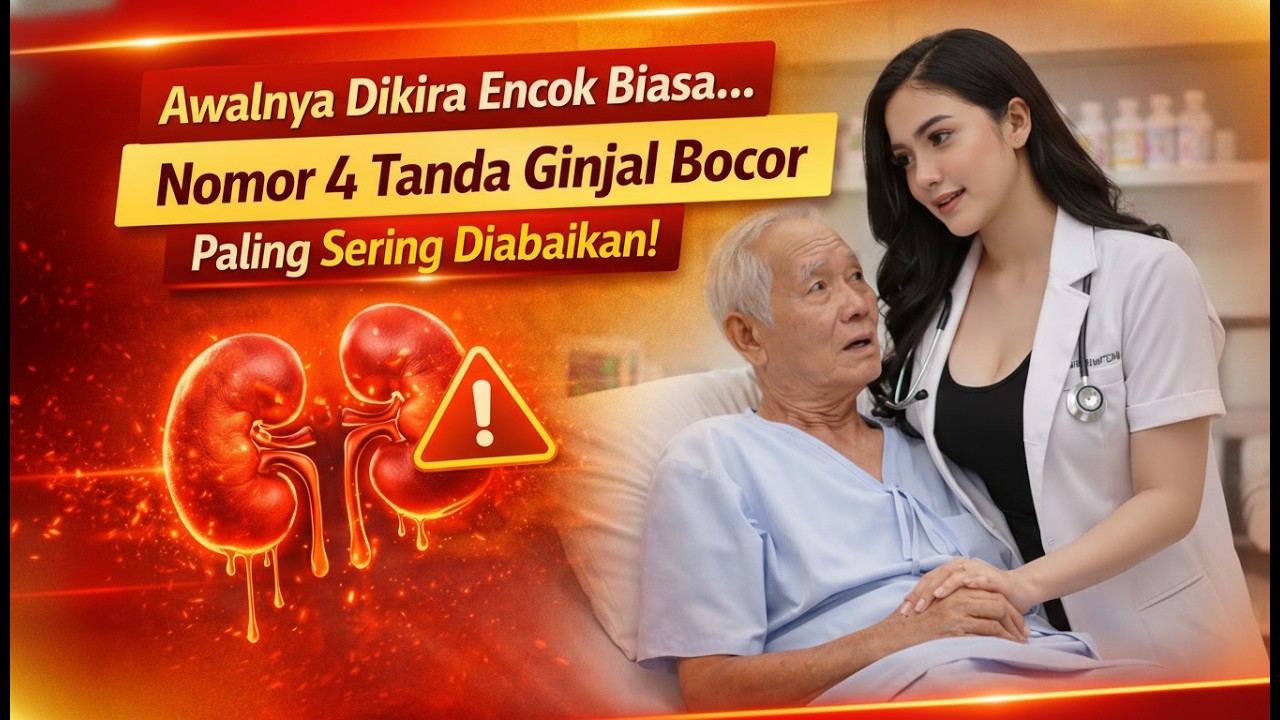 Awalnya Dikira Encok Biasa… Nomor 4 Tanda Ginjal Bocor Paling Sering Diabaikan!