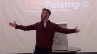 How To Create A Worldwide Movement in 18 Minutes | Blake Fly | TEDxPickeringHS