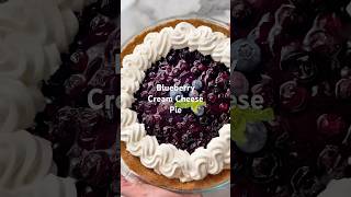Blueberry Cream Cheese Pie 🫐