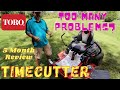 2020 Toro TimeCutter 54" My Ride Zero Turn Lawn Mower | 5 Month Review
