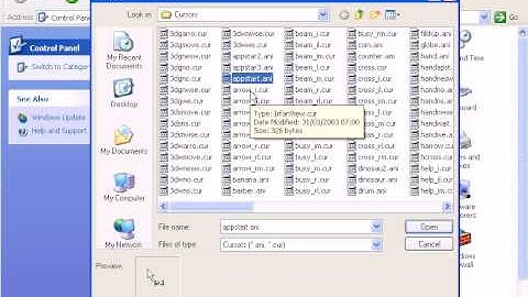 More Advanced Features Of Windows XP - Windows Control Panel Mouse Options