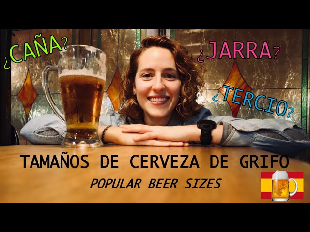 🍻¿Jarra? ¿Tercio? ¿Caña? ¿Qué CERVEZA pido en ESPAÑA?🍺