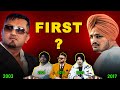 Explain Sidhu Moose Wala, Honey Singh, Diljit Dosanjh, Karan Aujla, Shubh | Most Viewed First Songs