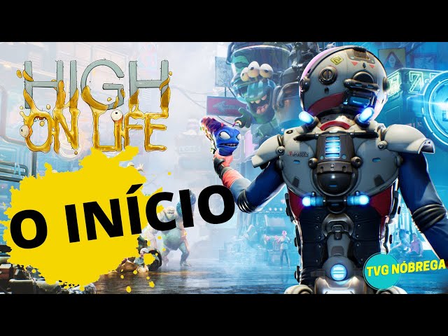 High On Life - O INÍCIO DE GAMEPLAY, Narrado em Português PT-BR #highonlife  #pcgamepass 