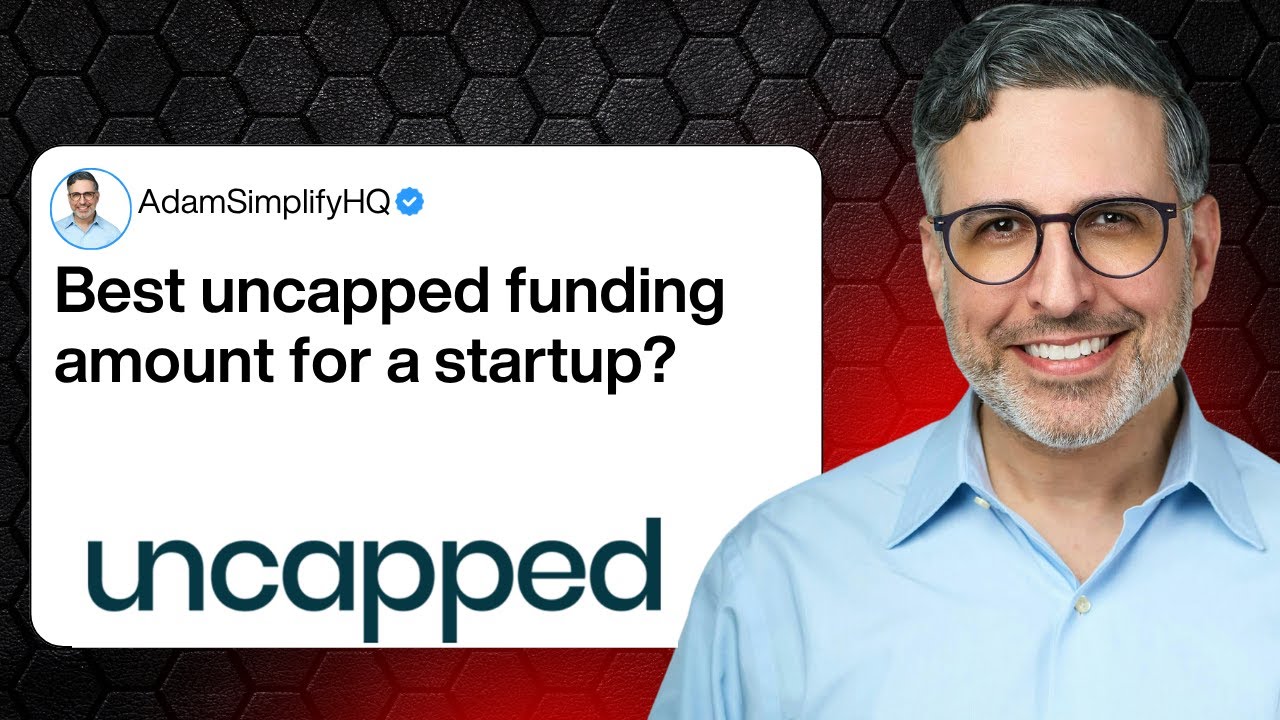 Uncapped Income Best uncapped funding amount for a startup? - YouTube