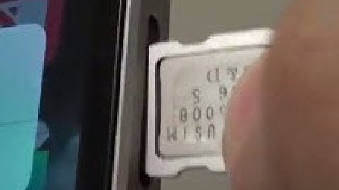 iPhone SE: How to Insert / Remove a SIM Card