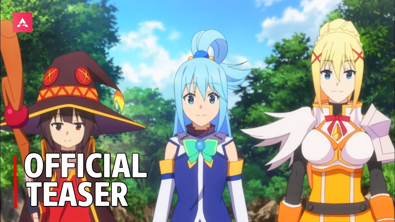 KONOSUBA SEASON 3 - Official Trailer - Vidéo Dailymotion