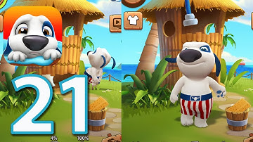 My Talking Hank  - Walkthrough Gameplay Part 21 HD (iOS)