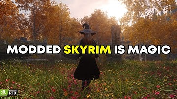 Skyrim looks different in 2025... | Lyra dev stream - Over 1,100 Skyrim Mods