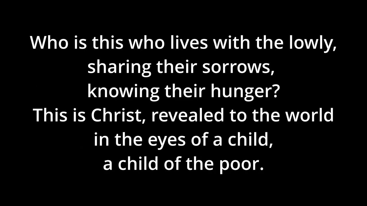 Child of the Poor - Soper - Piano Only - 