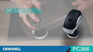 Dremel Versa 清潔刷配件 | PC366-3 清潔海綿(極細) | 在珍貴的銀器、銅鍋、皮鞋和花崗岩檯面上拋光精緻的材料和物體