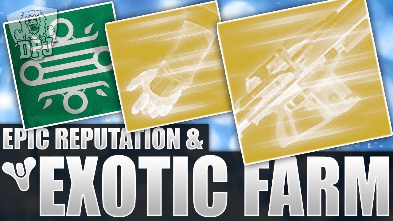 Destiny: Amazing & EASY Exotic & Reputation Farm Method! (House Of