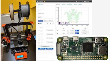 Prusa I3 MK3S WiFi and Camera upgrade with Raspberry PI Zero W and OctoPrint