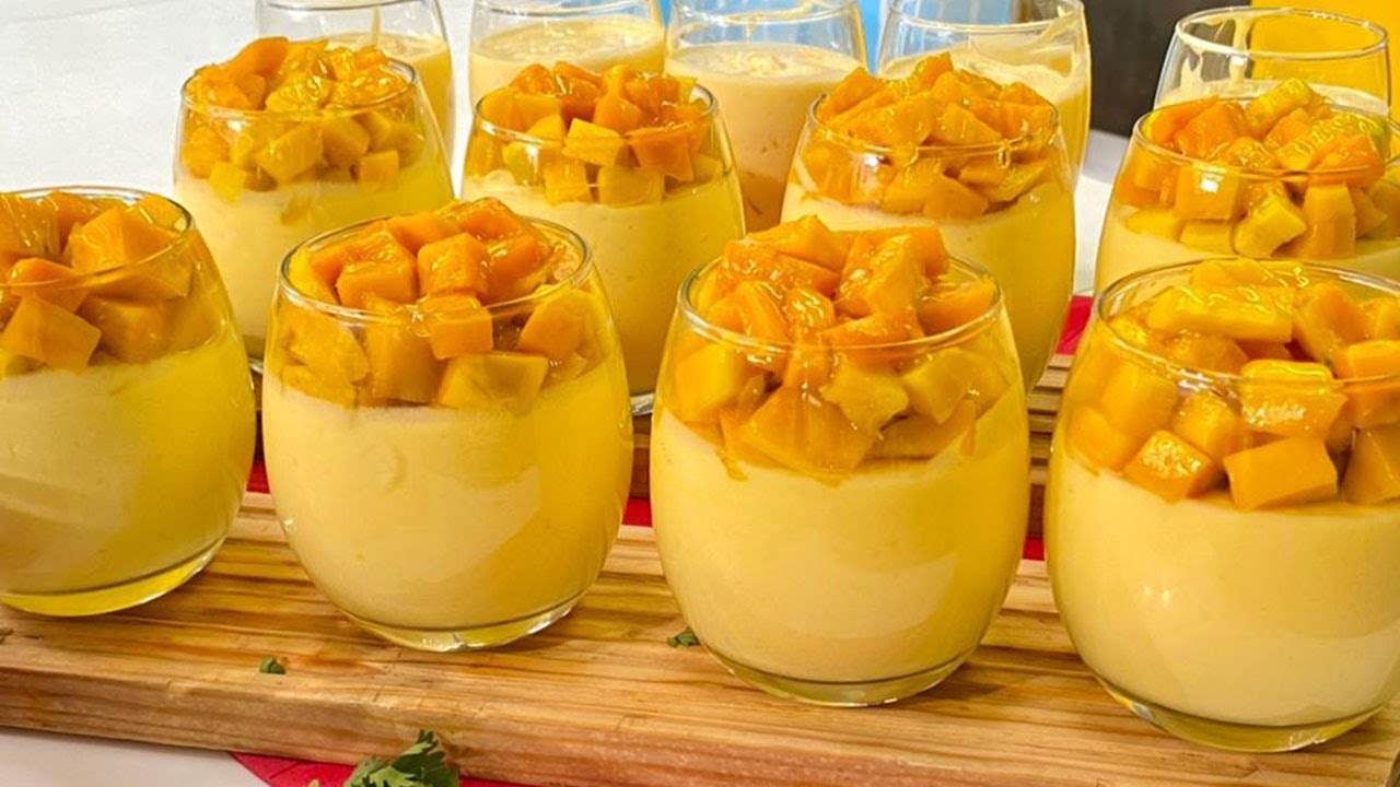 طريقة عمل موس المانجو | العزومة مع الشيف فاطمة أبو حاتي