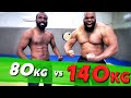 Bodybuilder vs boxeur  easyk lunik combat rikaans