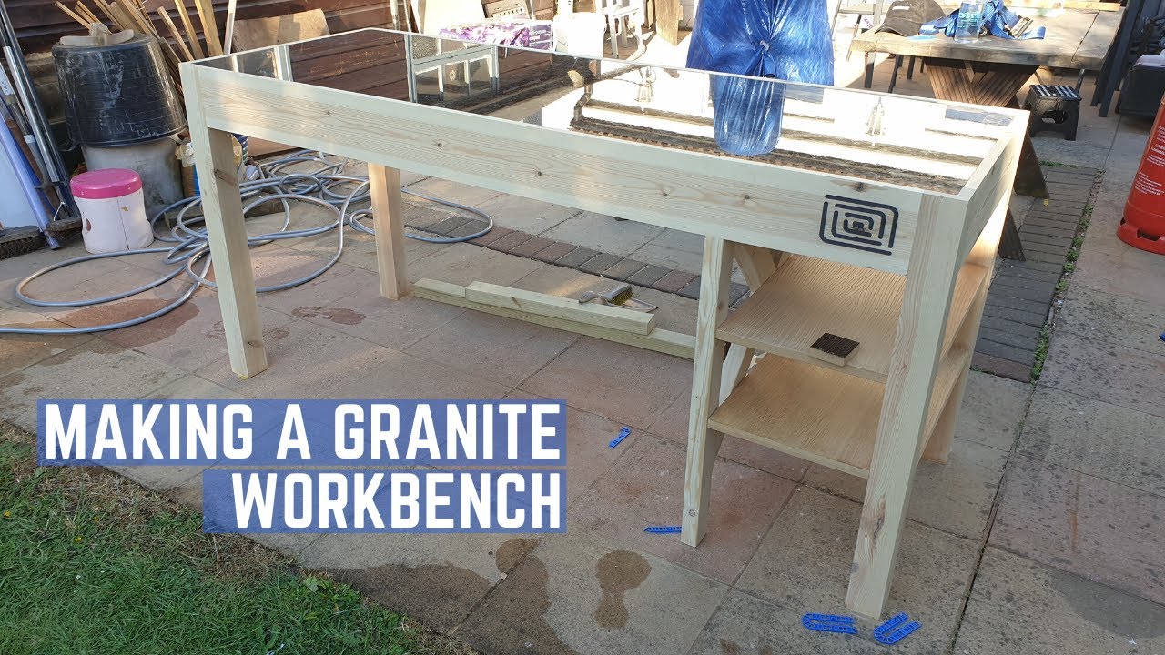 How I Built a Granite and Pine Workbench for the Workshop CNC Woodworking