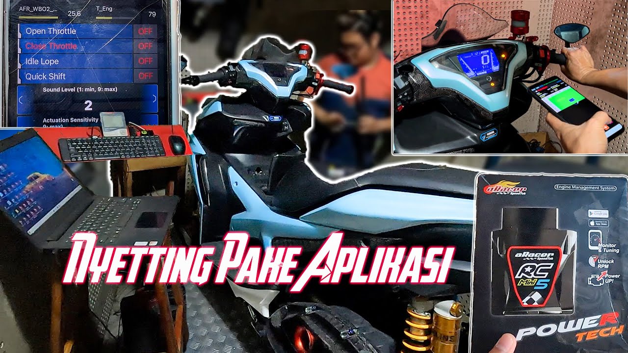 Launch Control, Dastek, Idle Kuda, Setting Mapping Via HP Aracer RC