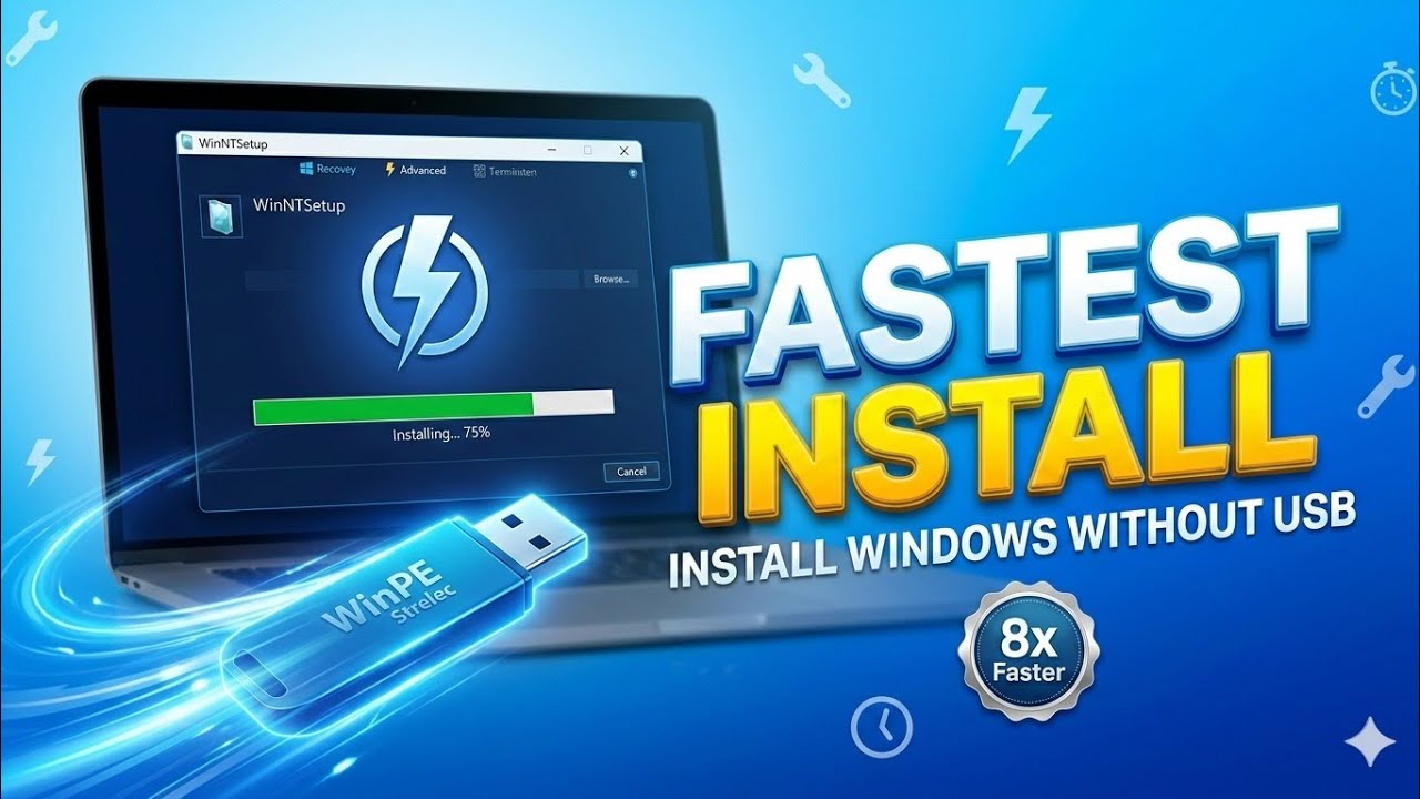⁣❤❤How to Install Windows Without Bootable USB | WinNTSetup ❤❤