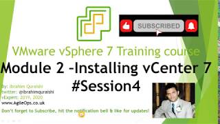 Training for vsphere 7 beginners. vmware it is quick-start tutorial
vsphere: install, config...