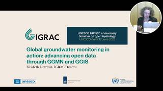 Technical session 1- 1. Advancing open data through GGMN and GGIS (Elisabeth Lictevout)