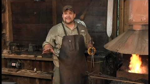 Forging an S Hook For Demonstrations
