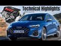 2025 Audi S3 Sedan Technical Highlights