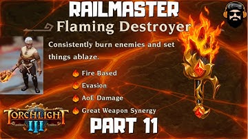 TORCHLIGHT III Gameplay Railmaster - Part 11 (no commentary)
