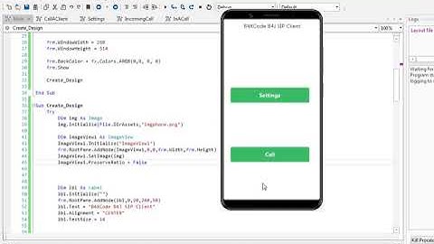 B4XCode - B4J SIP Client