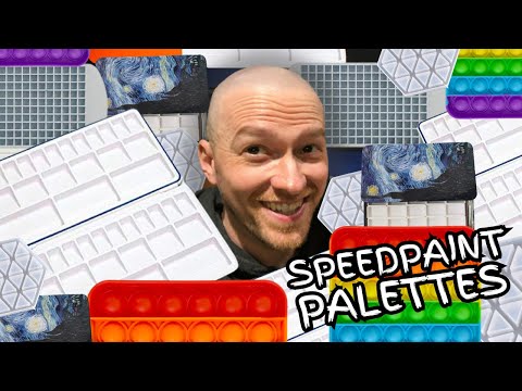 I hunted for the BEST SPEEDPAINT PALETTES - so you don't have to!