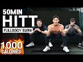 활력 UP! 칼로리 삭제 50분 전신 운동💪! | 50min FAT-BURN Fullbody HIIT Workout