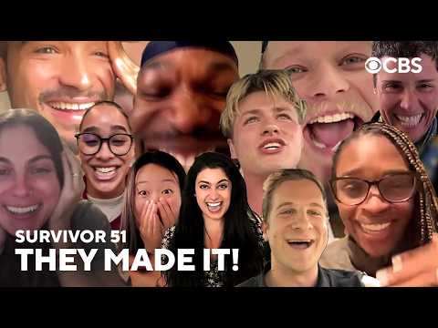 The Exact Moment Castaways Find Out They Made Survivor 51 | CBS