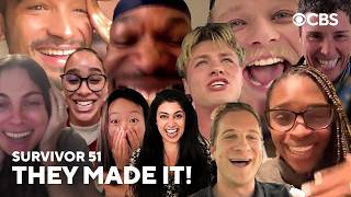 The Exact Moment Castaways Find Out They Made Survivor 51 | CBS