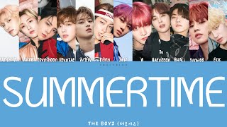 THE BOYZ (더보이즈) - SUMMER TIME (Color coded Han/Rom/Eng Lyrics/가사)