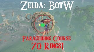 Zelda: BotW - How to get all 70 Rings in the Paraglider Course Mini-Game on Eventide Island! screenshot 4