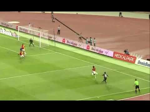 Fernando Muslera ilk Süper Lig maçı kurtarışları(Fernando Muslera saves first Super League match)