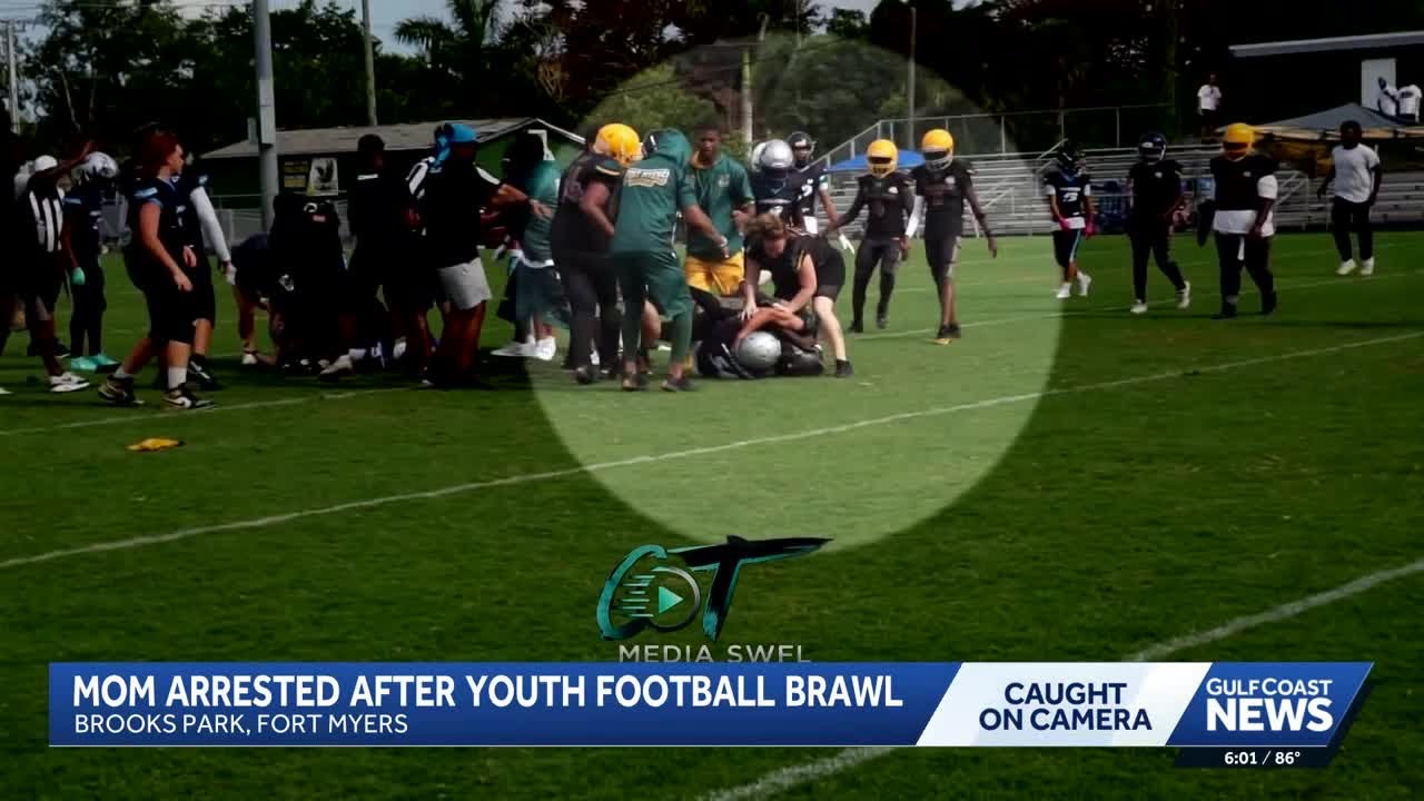 Mother arrested after brawl breaks out at youth football game in Fort ...