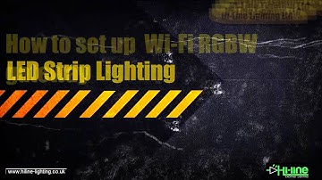 WiFi RGB + RGBW LED controller