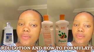 The RDL PAPAYA LOTION REVIEW! SECRET TO FORMULATE EFFECTIVE PRODUCT screenshot 2