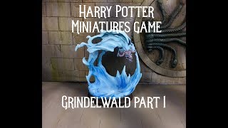 Painting miniatures tutorial for the Harry Potter Miniatures Game Ep 34 - Grindelwald