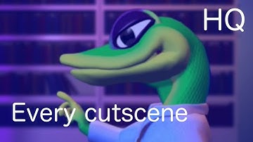 Gex 3: Deep Cover Gecko - Every cutscene (HQ)