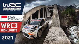 WRC3 - Rallye Monte-Carlo 2021: Event Highlights